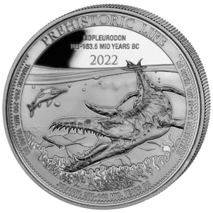 20 Fr Liopleurodon 1 oz Ag 2022