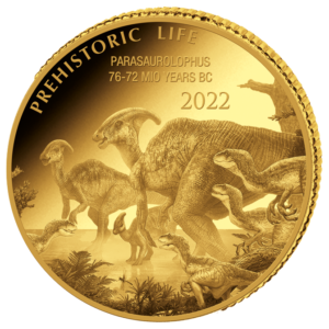 100 Fr Parasaurolophus 0,5g Au 2022