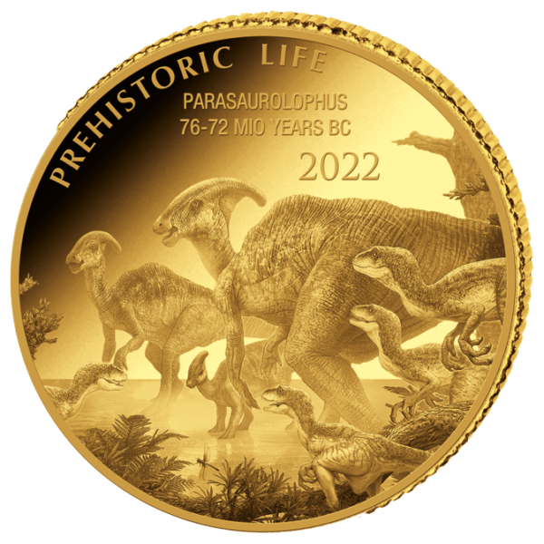 100 Fr Parasaurolophus 0,5g Au 2022
