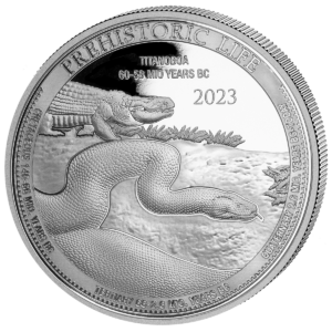 20 Fr Titanoaboa 1 oz Ag 2023
