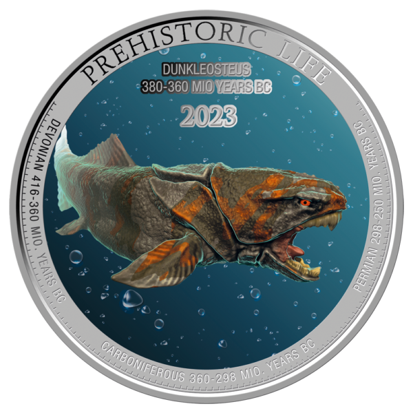 20 Fr Dunkleosteus Farbapplikation 2023