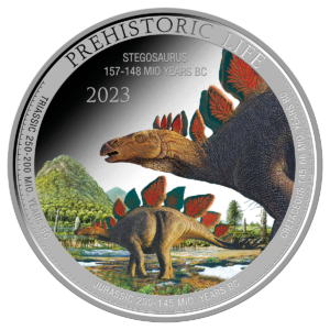 20 Fr Stegosaurus Farbapplikation 2023