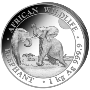 2000 Sh Elefant 1 kg Ag 2024