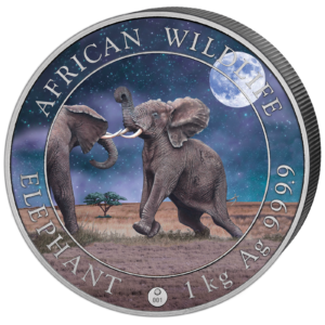 2000 Sh Elefant 1 Kg Ag Giant Moon 2024
