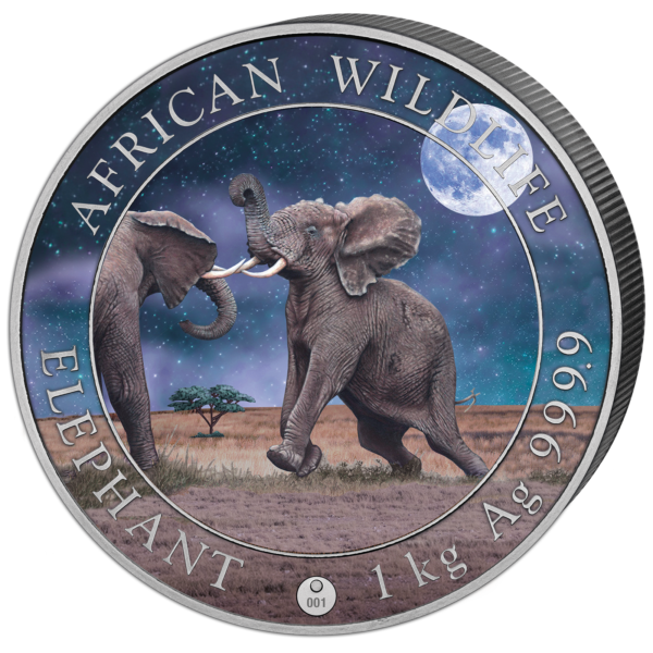 2000 Sh Elefant 1 Kg Ag Giant Moon 2024