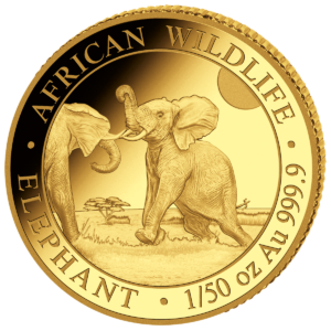 20 Sh Elefant 1/50 oz Au 2024